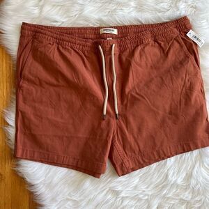 Men’s Good Threads Rust Shorts Size XXL NWOT